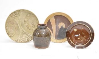 Group of studio pottery