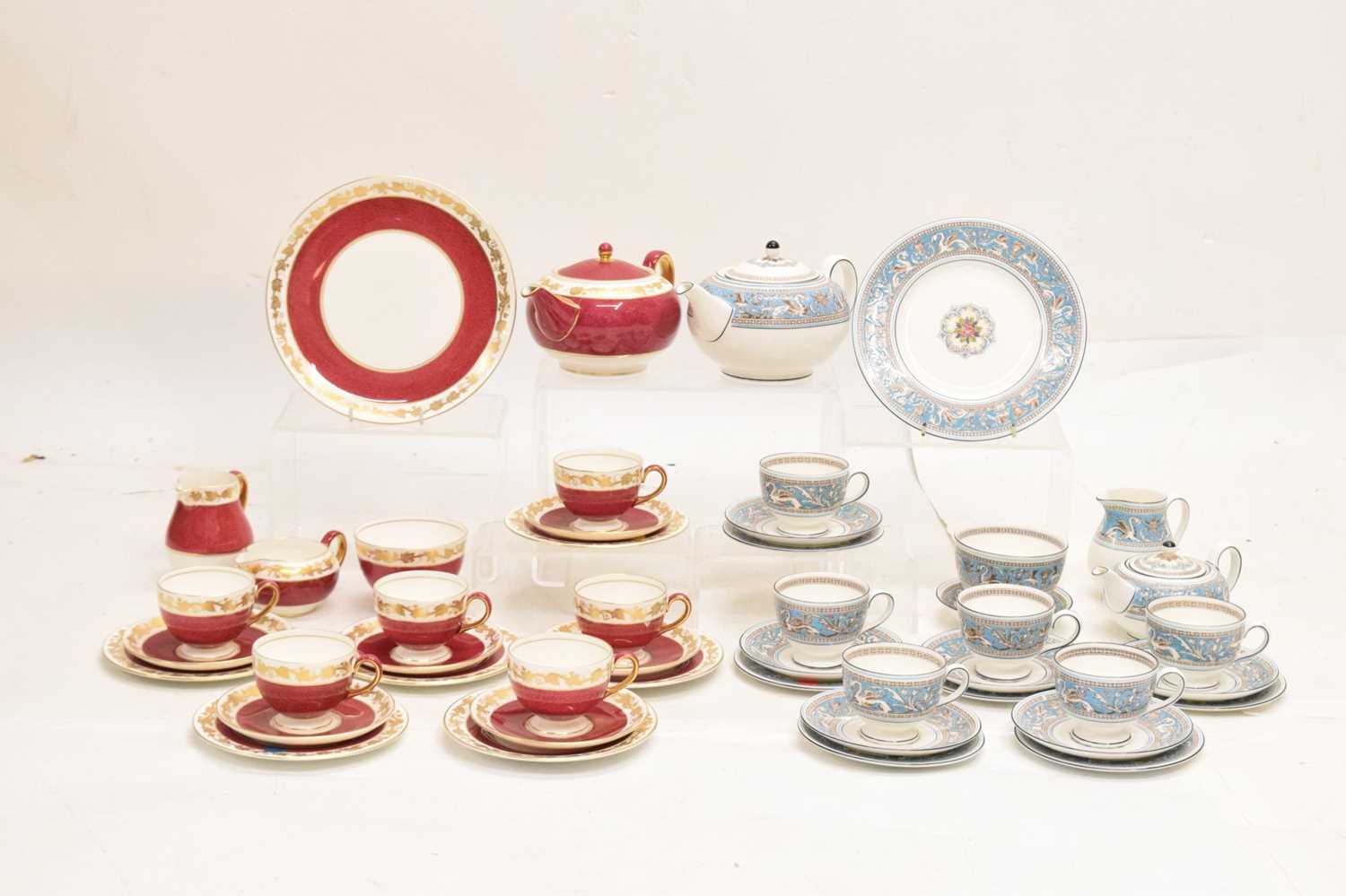 Wedgwood Florentine part tea set and other part tea sets, etc. - Image 3 of 17