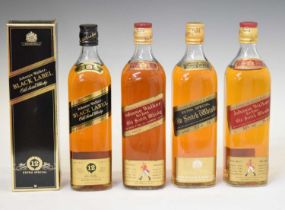 Johnnie Walker 'Red Label' ,'Black Label' and 'Extra Special' Scotch Whisky