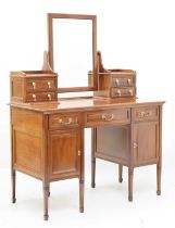 Edwardian mahogany dressing table