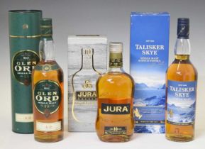 Jura 'Origin', and Talisker 'Skye' Scotch Whisky