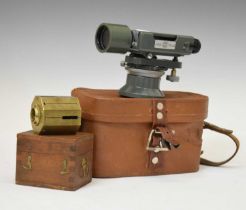 Hilger & Watts dumpty theodolite and brass angle finder