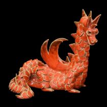 Studio pottery dragon