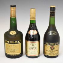 Duroc VSOP Napoleon Brandy, Richot VSOP Napoleon Brandy and Carvel Napoleon Brandy (3)