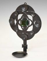 1960s/70s Dantoft black painted wall sconce