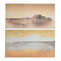 Michael Richecoeur - Two signed limited edition prints