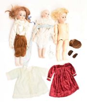 Two 1980s reproduction dolls by Vernon Seeley, plus another