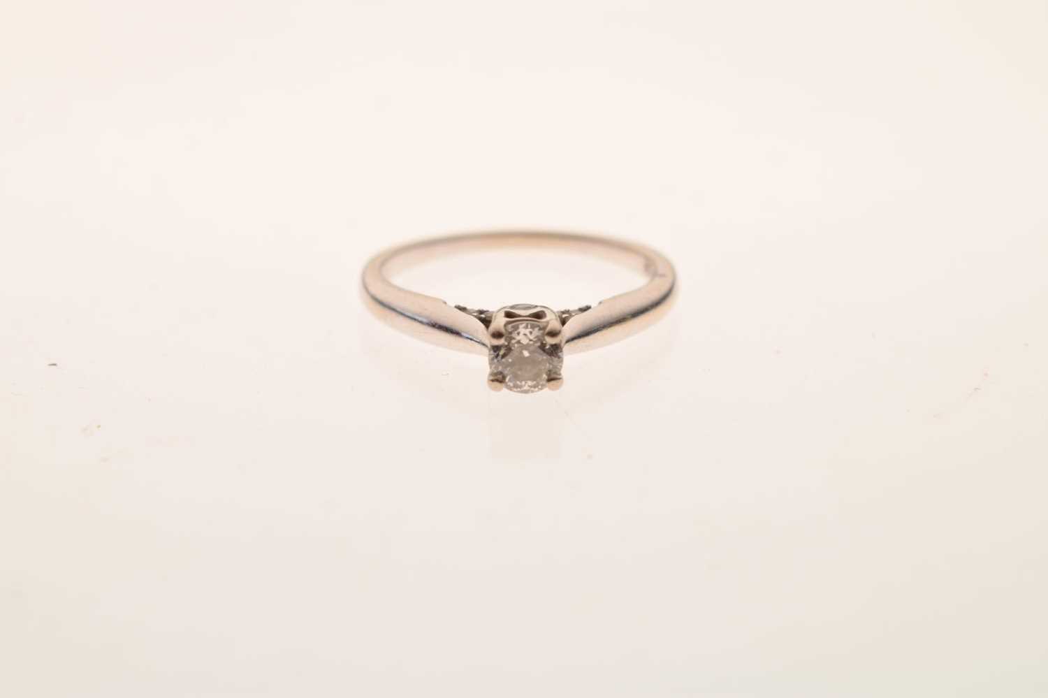 'Forever Diamond' single stone 18ct white gold ring - Image 7 of 9