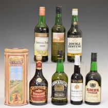 Selection of Sherry, together with Devonshire Royal Cream Liqueur (7)