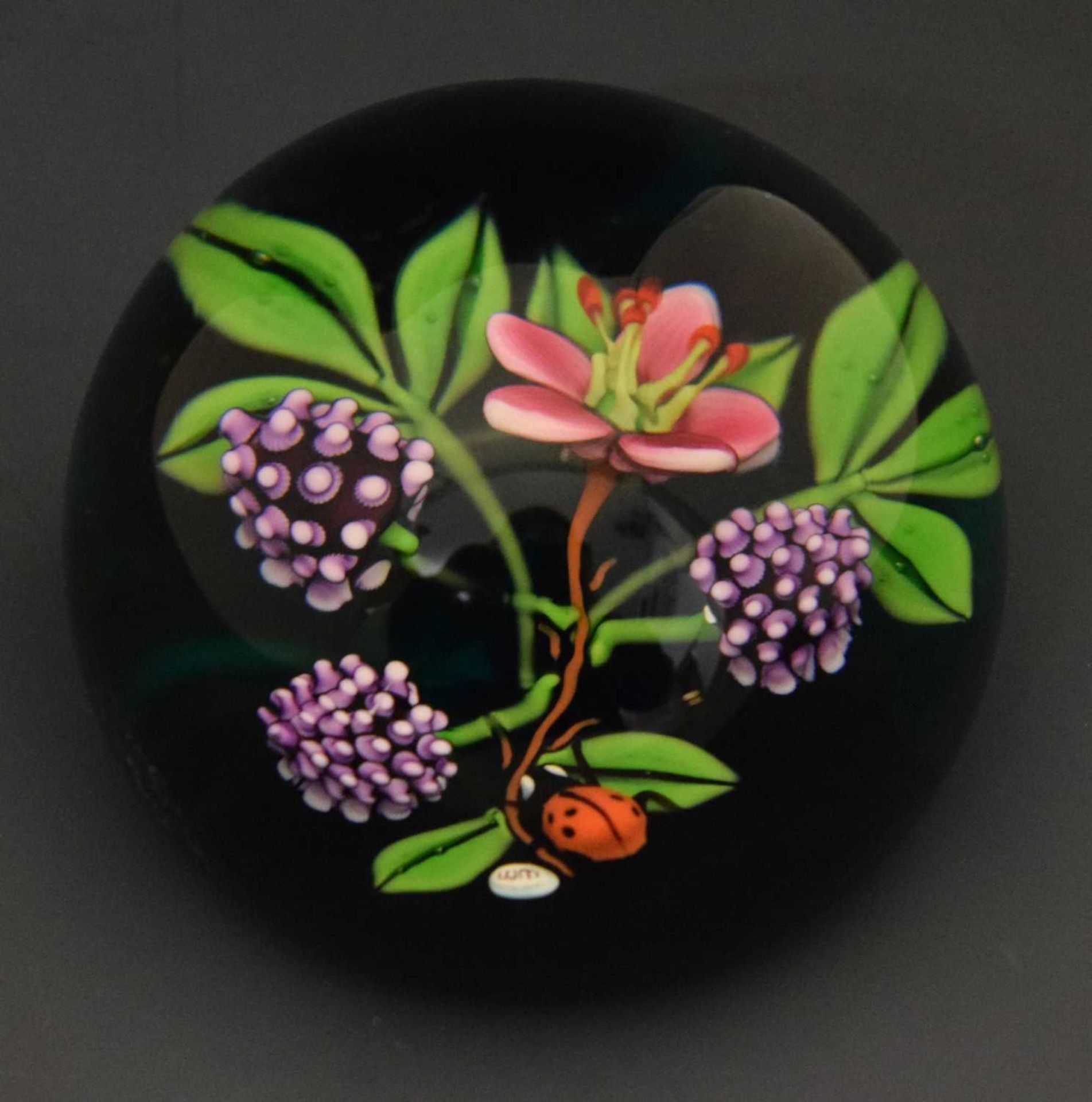 William Manson (Scottish) - Limited edition glass paperweight