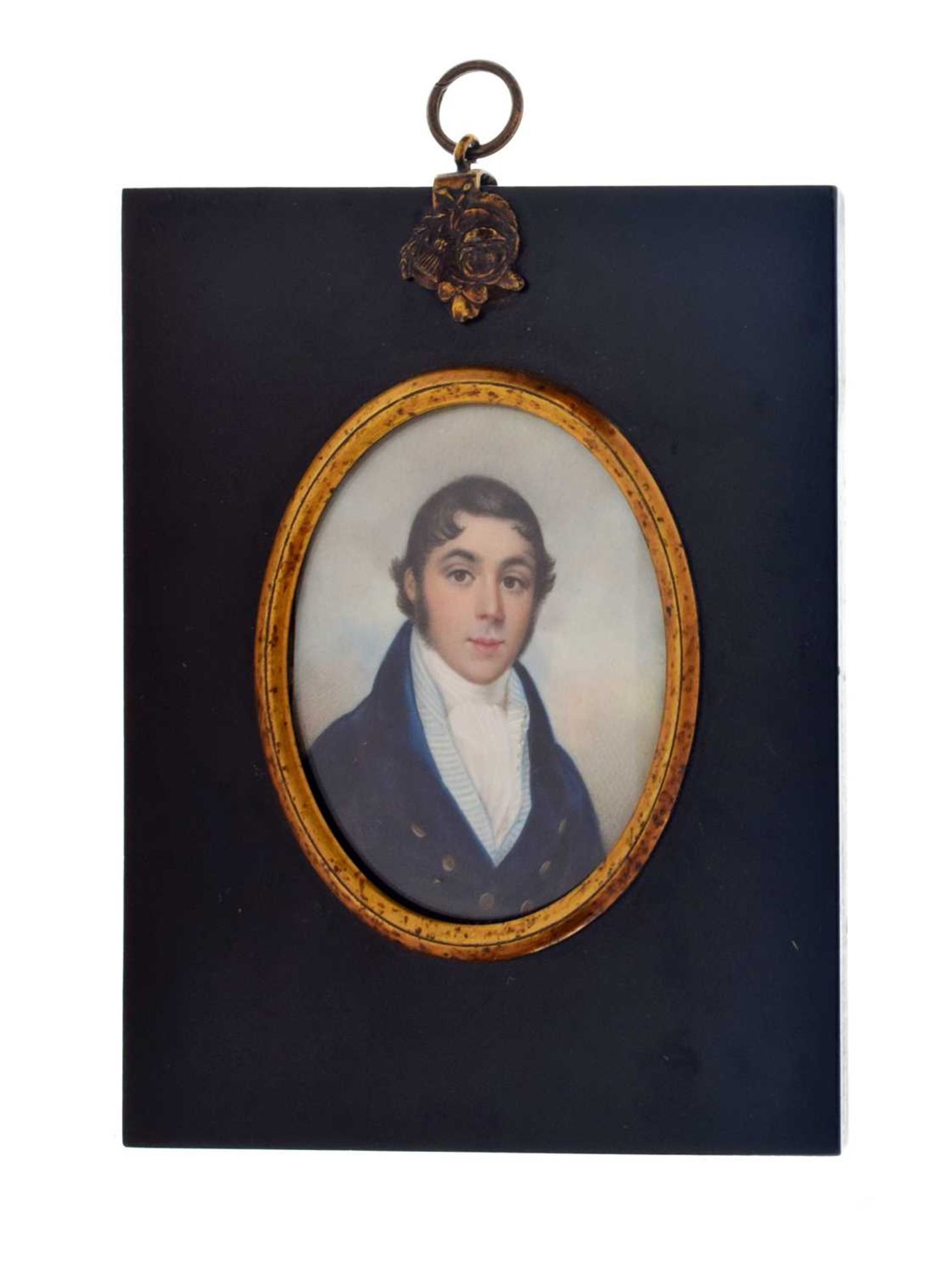 19th century portrait miniature of a gentleman