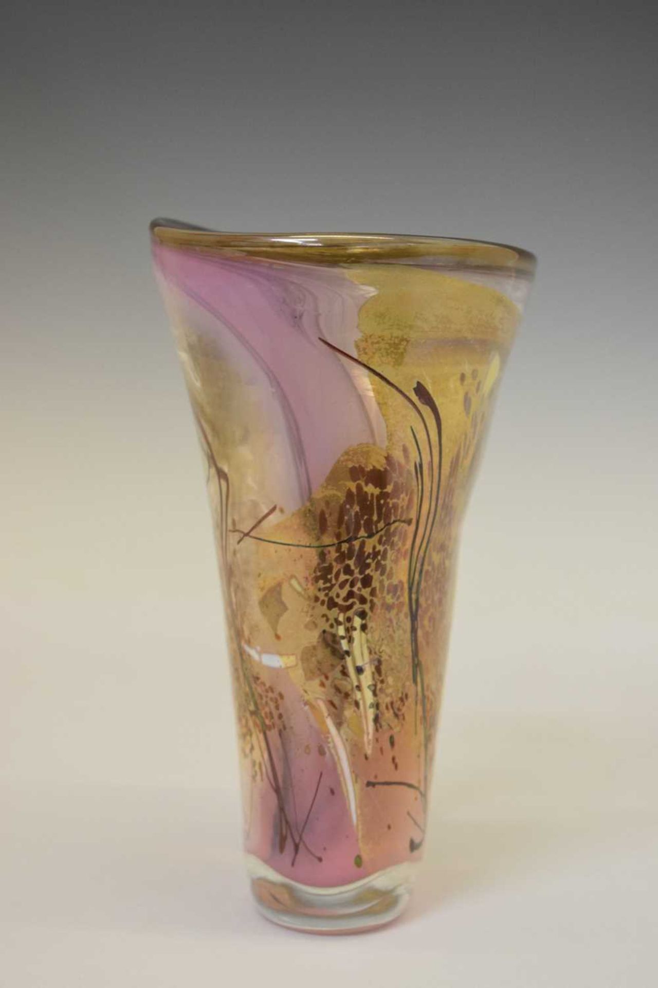 Sam Herman (1936-2020) - Studio glass vase - Image 2 of 11