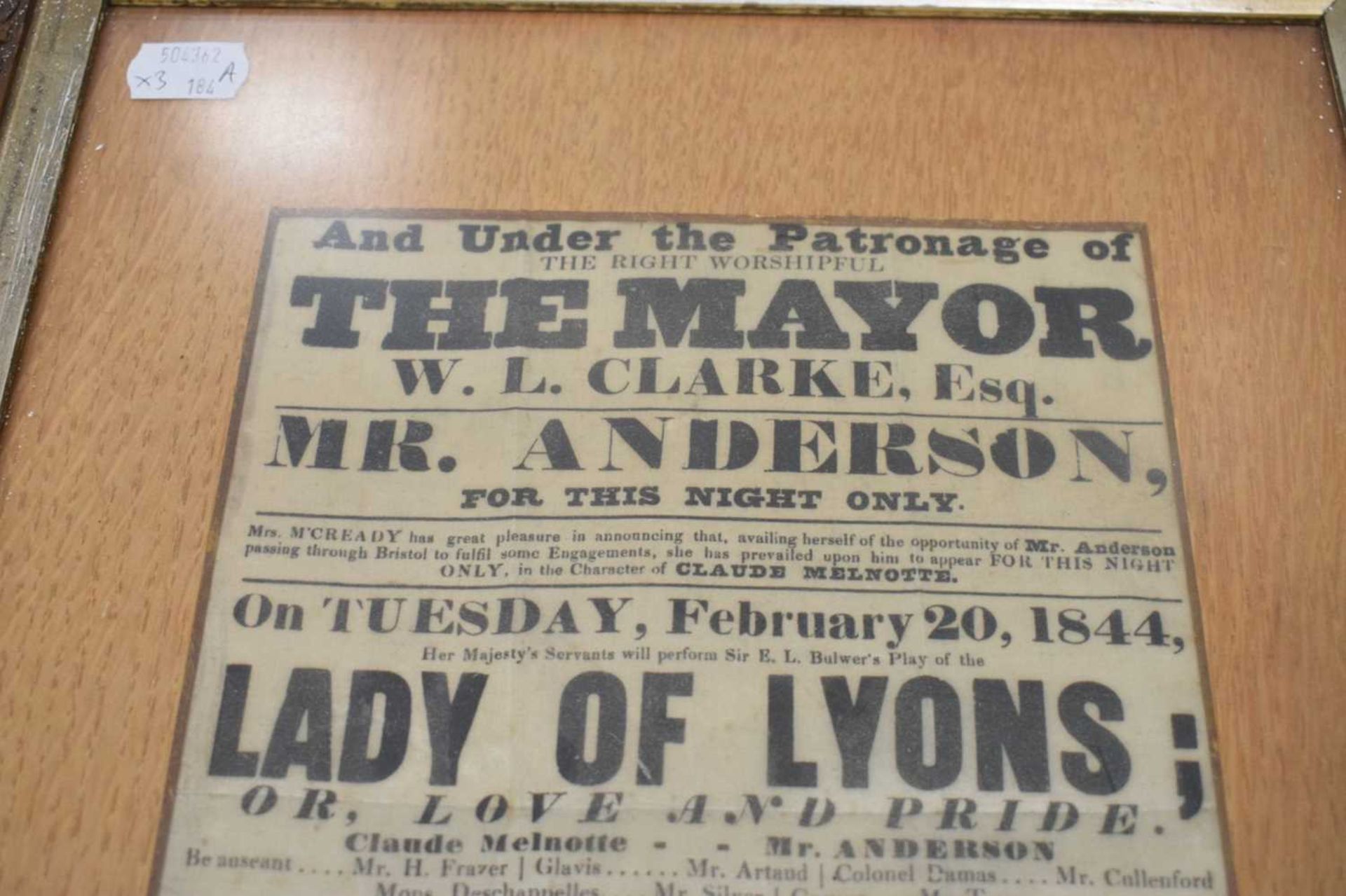 Three 18th and 19th century Bristol related posters - Image 8 of 18