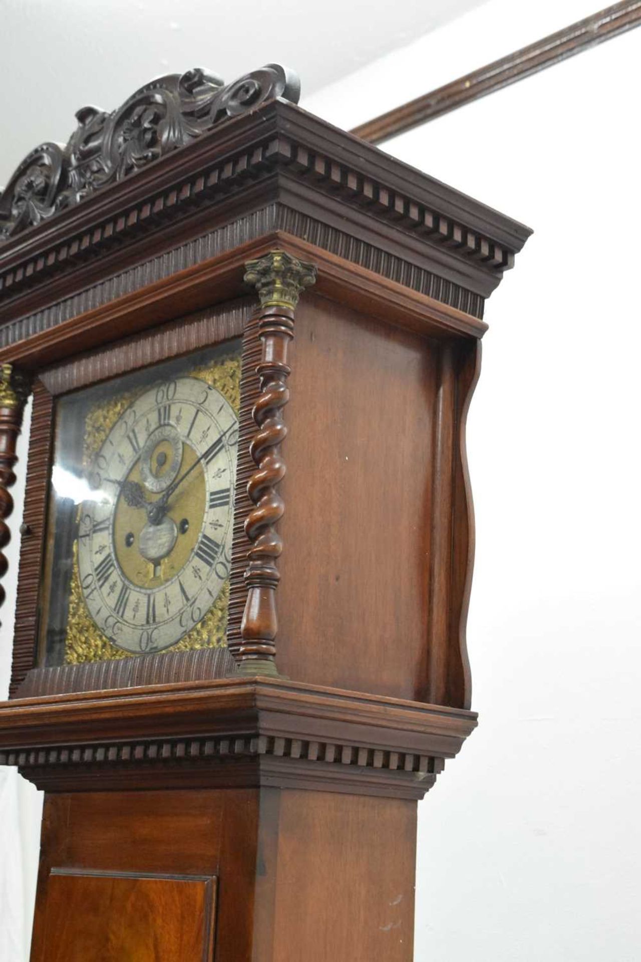 Welsh Interest - George III 8-day brass dial longcase clock - Image 9 of 20