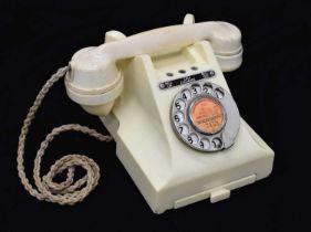 Cream Bakelite 300 Series telephone