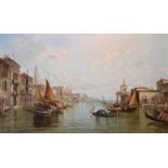 Alfred Pollentine (1836-1890) - Oil on canvas - The Grand Canal, Venice