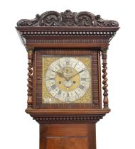 Welsh Interest - George III 8-day brass dial longcase clock