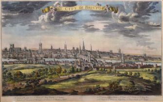 Johannes Kip after H Blundel – Kip’s view of the City of Bristol 1717