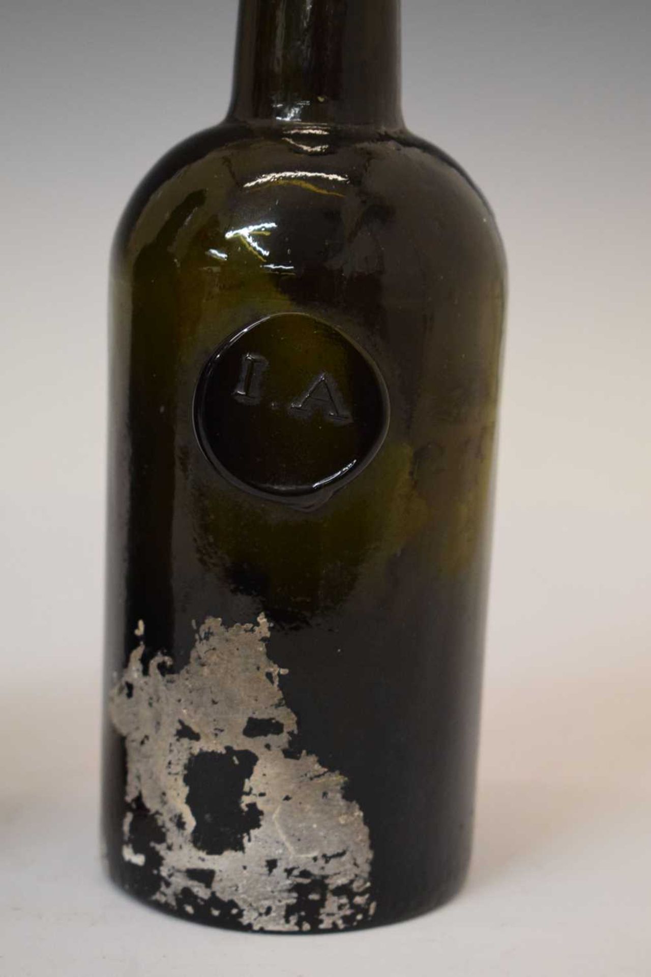 Two early 19th century dark green glass Utility bottles - Image 13 of 18