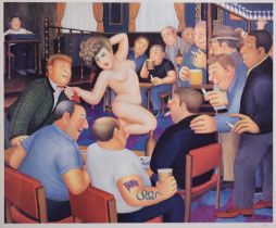 Beryl Cook (1926-2008) - Signed print - 'Lunchtime Refreshment'