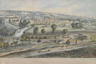 William Gauci after Elizabeth Tackle - Bradford [on Avon] from Westwood Hill