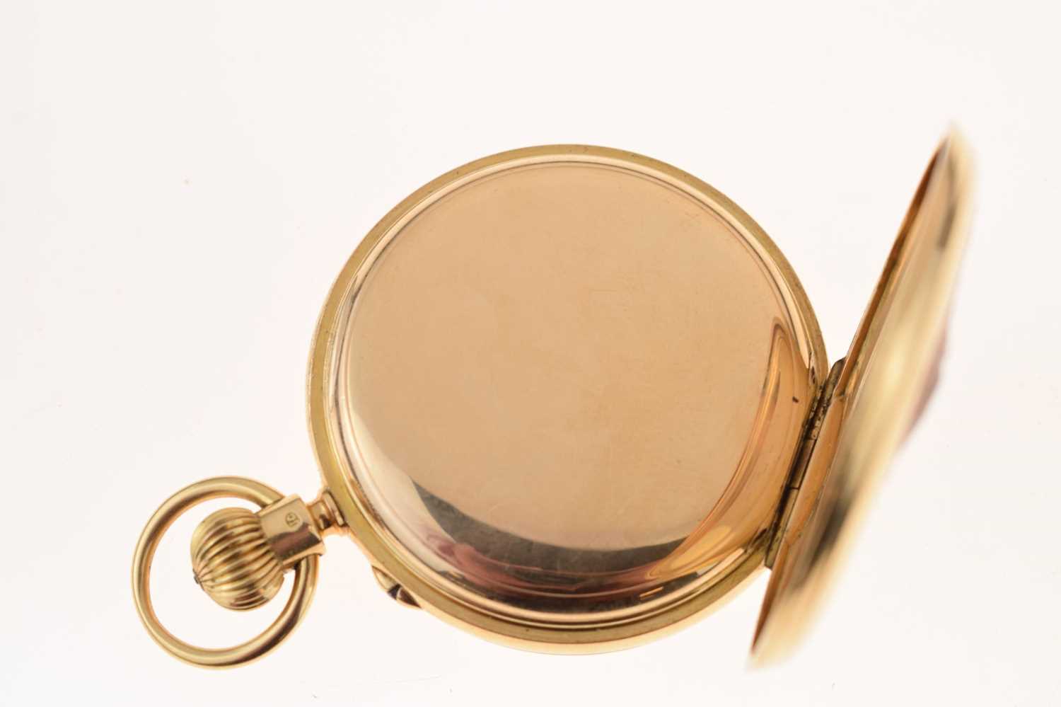 Barraud & Lunds, London - 18ct gold hunter pocket watch - Image 10 of 12