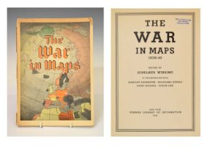 'The War In Maps 1939/40' by Giselher Wirsing, German Library of Information, 1941