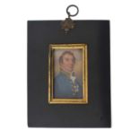 19th century portrait miniature of the Duke of Wellington