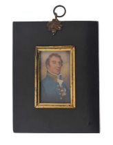 19th century portrait miniature of the Duke of Wellington