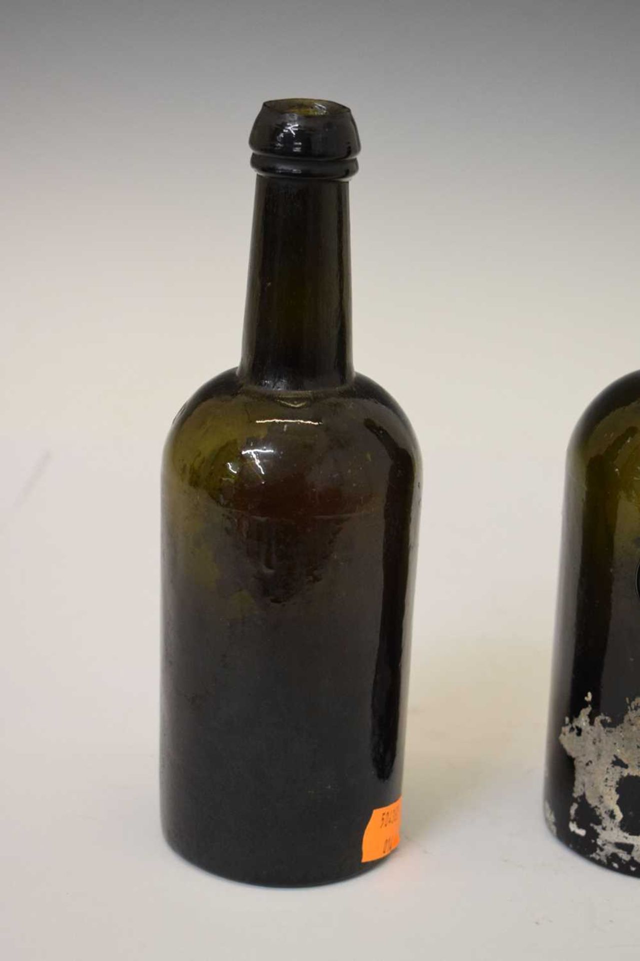 Two early 19th century dark green glass Utility bottles - Image 11 of 18