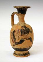 Antiquities - Classical terracotta lekythos or oil ewer, believed circa 4th century BC