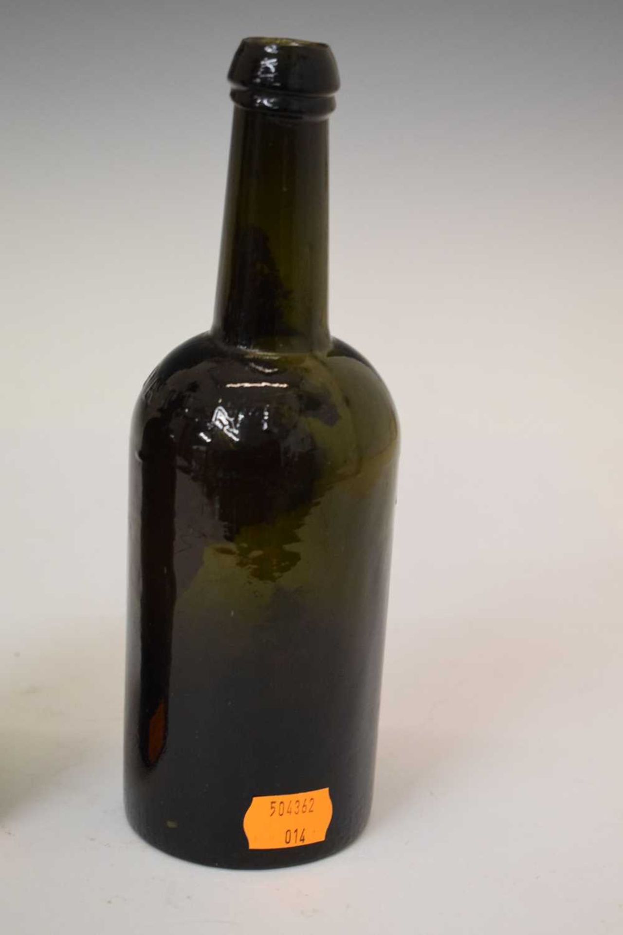 Two early 19th century dark green glass Utility bottles - Image 4 of 18