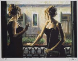 Fabian Perez (Argentinian, b.1967) - Signed limited edition print/artist’s proof - Buenos Aires IV