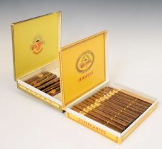 Alvaro - Elegantes, one part case and a small quantity of loose cigars