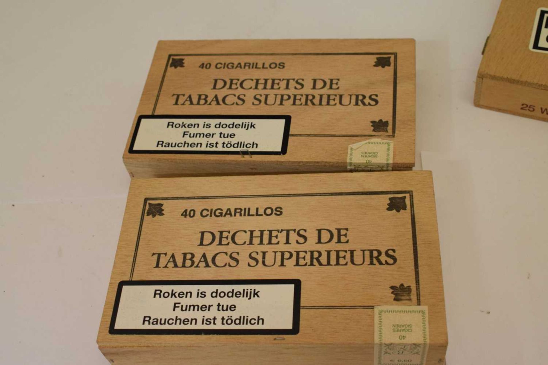 Dechets de Tabacs Superieurs - Cigarillos, and Kornet Wilde Cigarros - Image 8 of 8