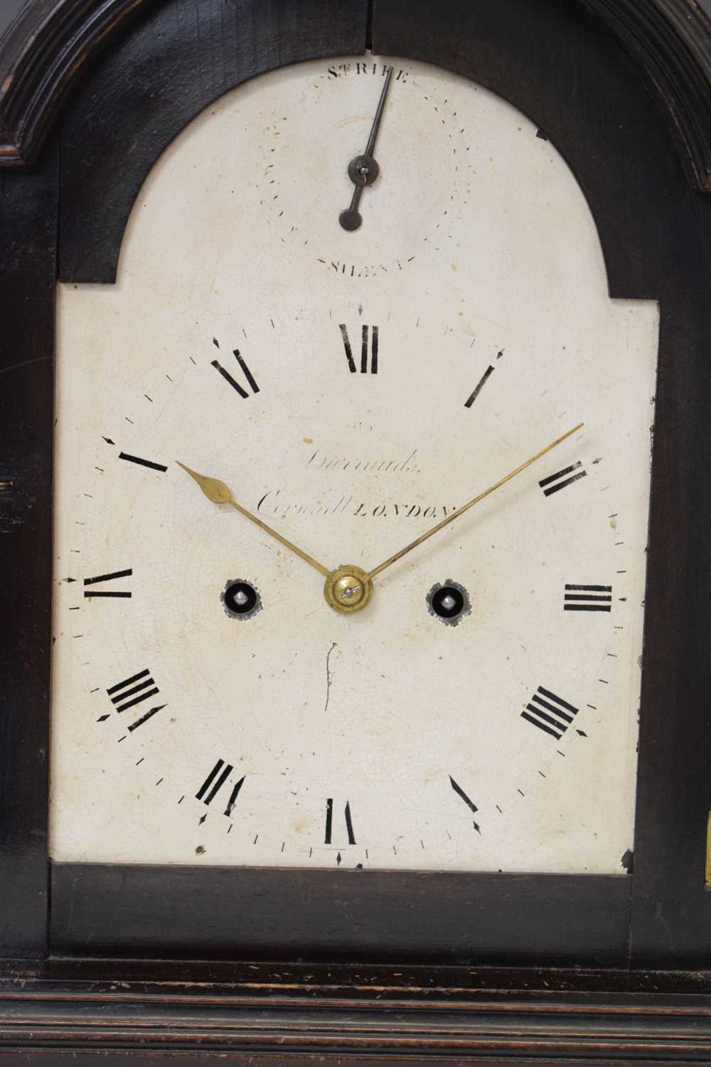 Early 19th century mahogany twin fusée bracket clock with pull repeat, Barrauds, Cornhill No. 563 - Image 4 of 16