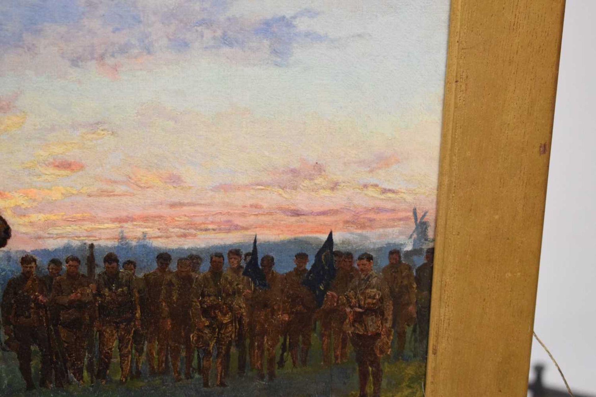 Irish and Great War Interest - Fortunino Matania (1881-1963) - Oil on canvas - The Last General Abso - Image 7 of 18