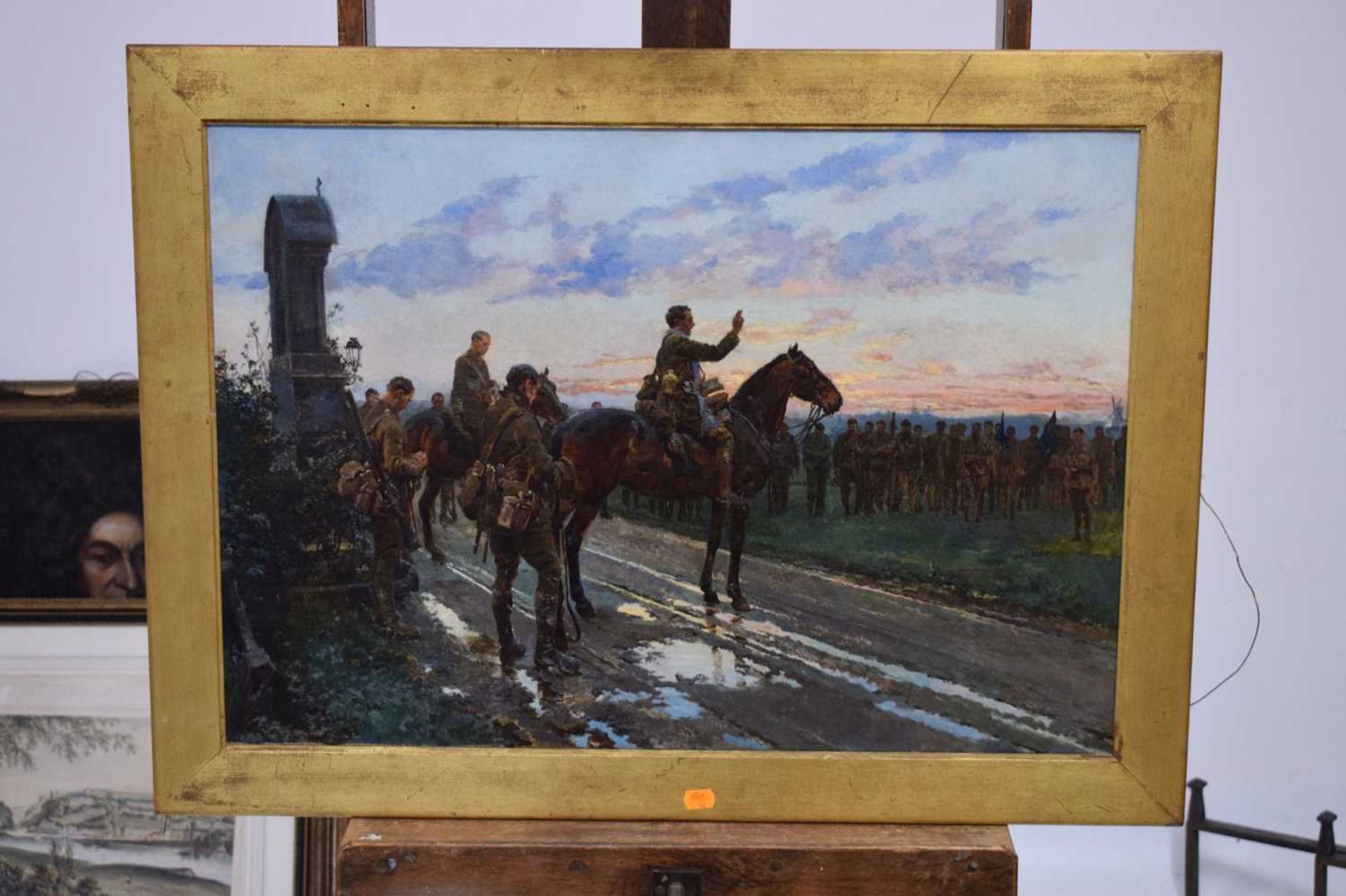 Irish and Great War Interest - Fortunino Matania (1881-1963) - Oil on canvas - The Last General Abso - Image 2 of 18