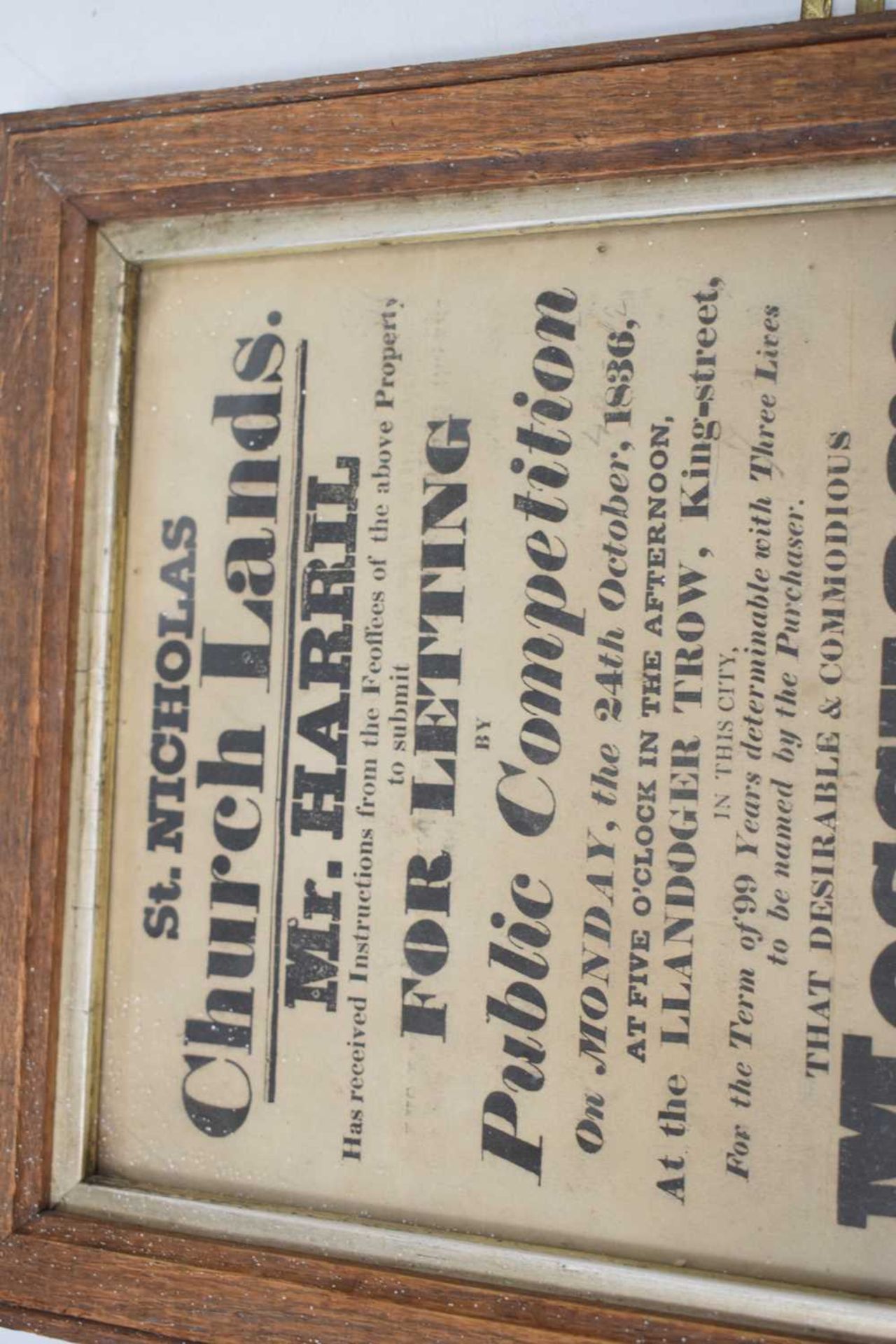 Three 18th and 19th century Bristol related posters - Image 12 of 18