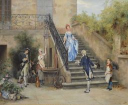 Charles-Alexandre Coëssin de la Fosse (1829–1910) - Oil on canvas