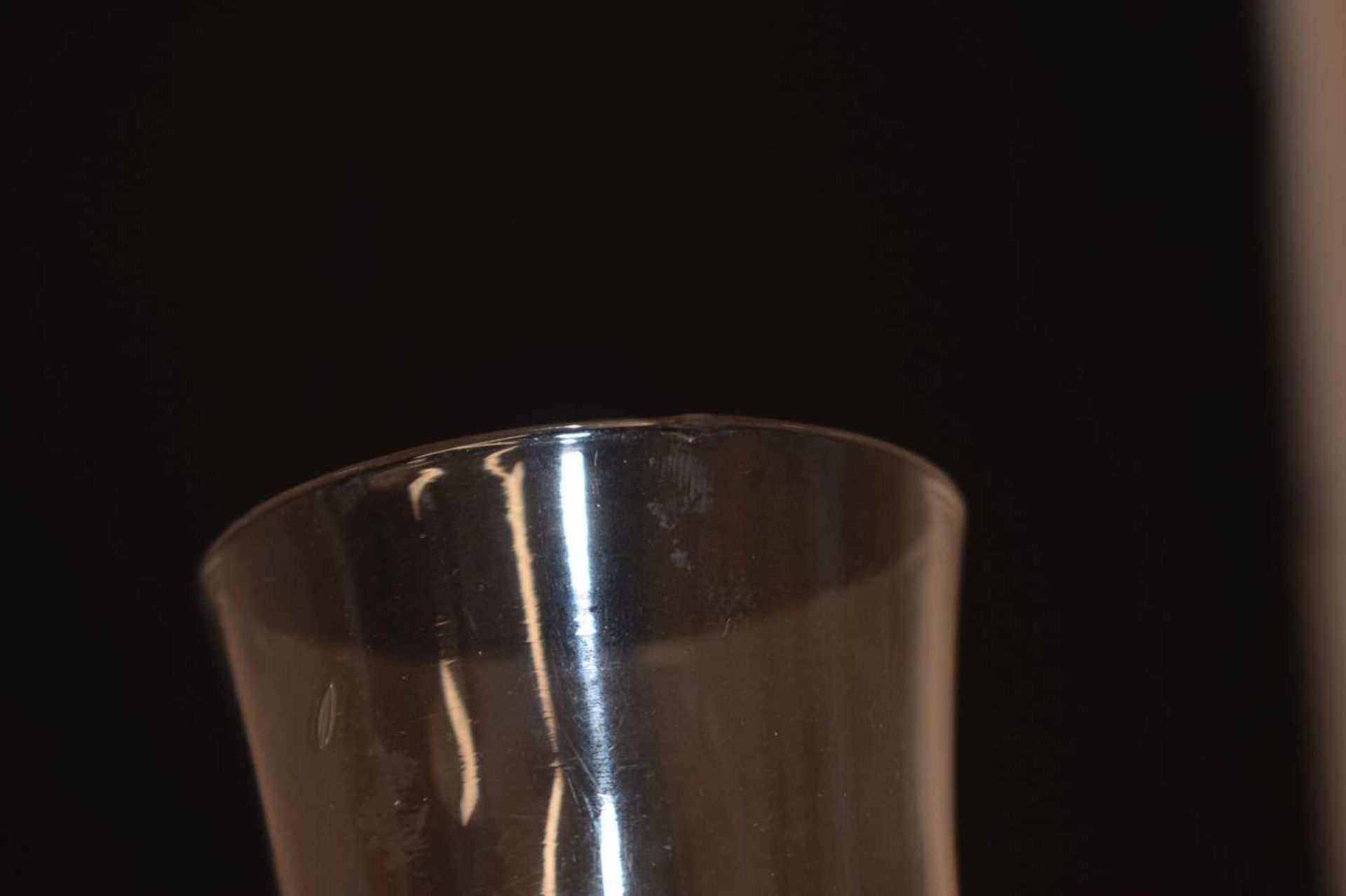 Two opaque twist stem wine or cordial glasses - Image 11 of 12