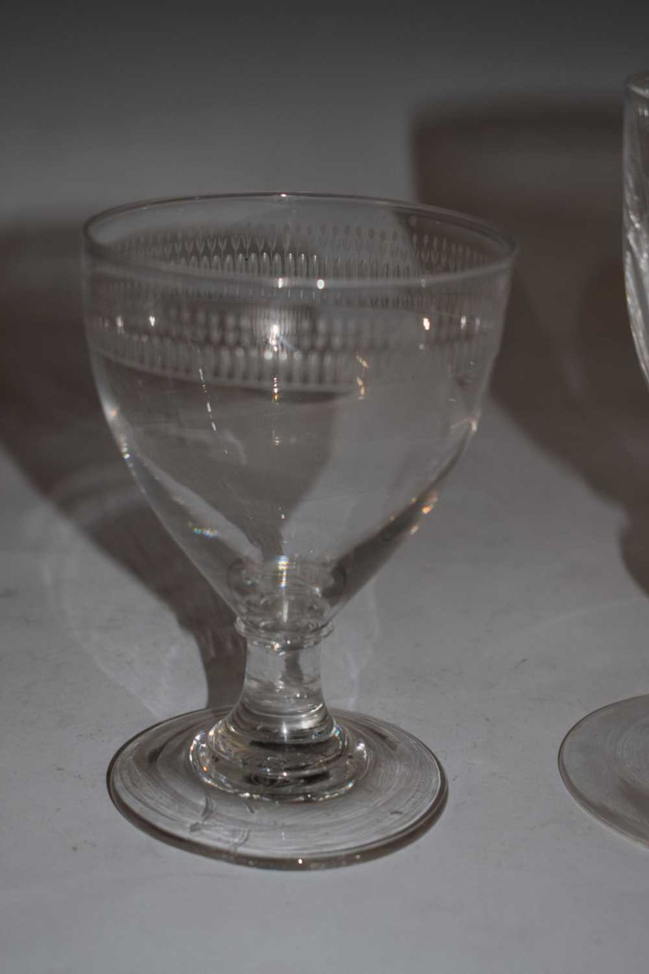 Four early 19th century glass rummers - Image 13 of 18