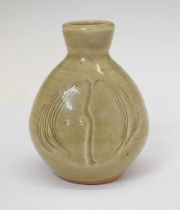 Bernard Leach - Small celadon vase