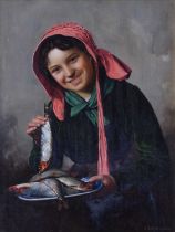 Charles Spencelayh, RMS, HRBSA, VPBWS, (1865-1958) - 'Fresh Herring'