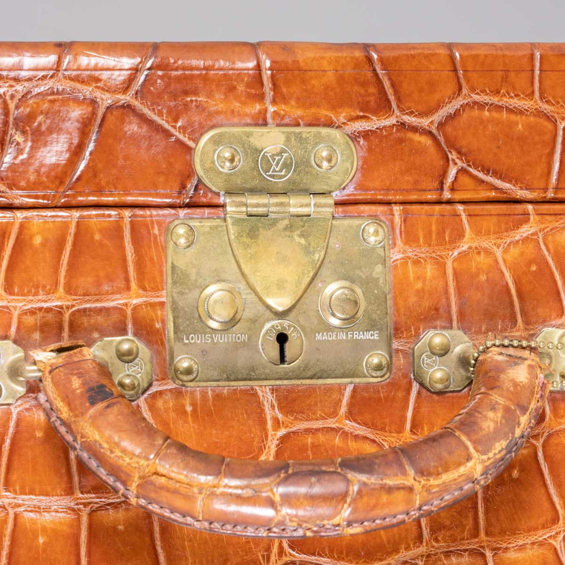 Louis Vuitton vintage suitcase - Image 5 of 8