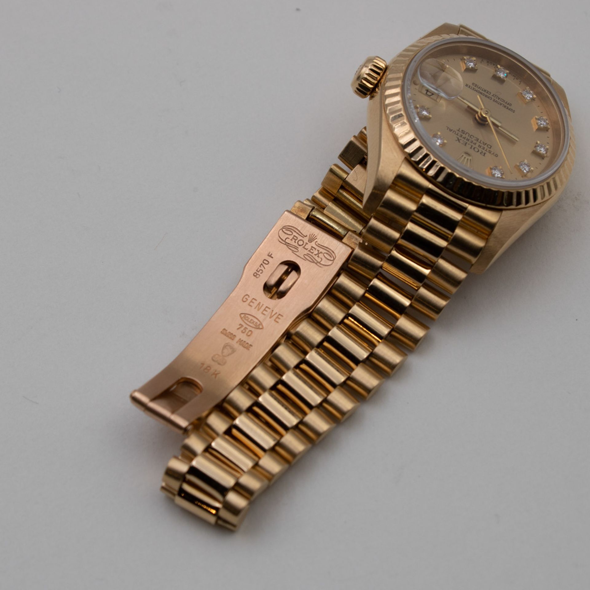Rolex Oyster Perpetual Datejust ladies watch - Image 2 of 4