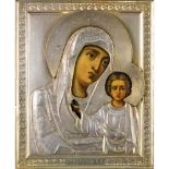 Icon depicting the Virgin of Kazan