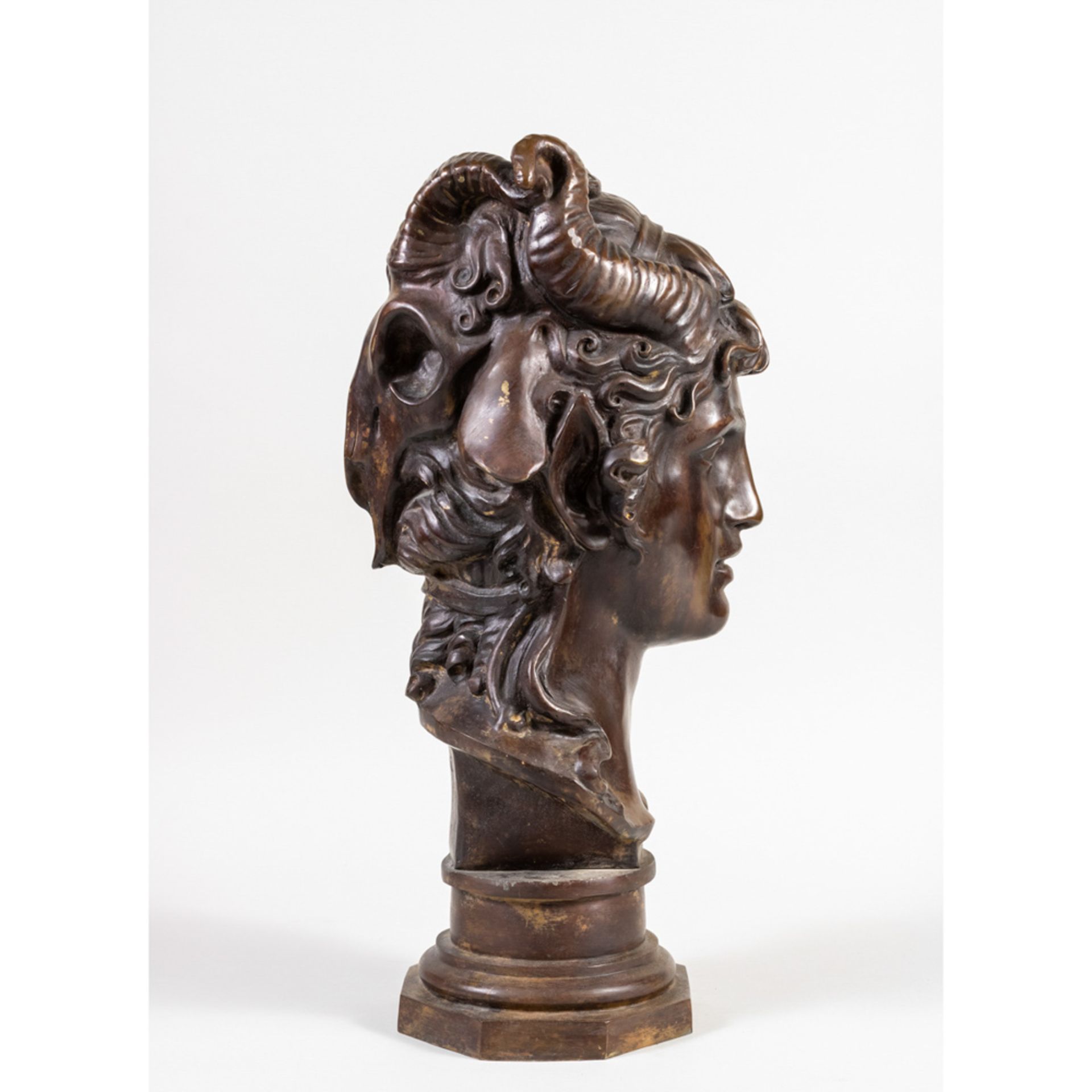 Burnished bronze sculpture - Image 2 of 2