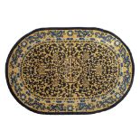 Oval Chinese carpet