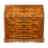 Chest of drawers in various woods